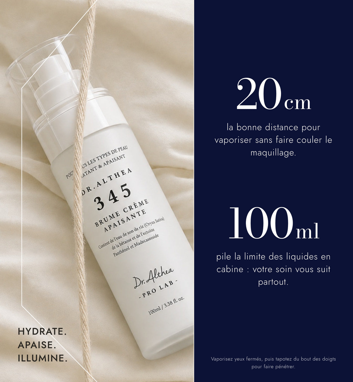 Dr. Althea 345 Relief Cream Mist 100ml — Brume apaisante